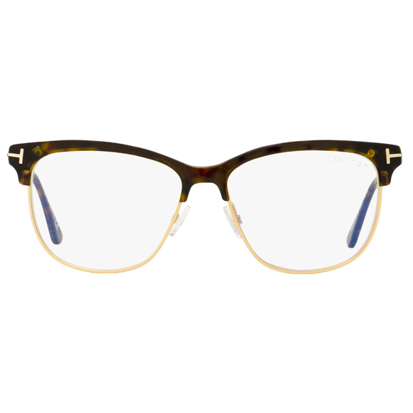 Tom Ford Blue Block Eyeglasses TF5546B 052 Havana/Gold 52mm FT5546 - Picture 2 of 2